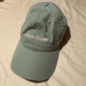 Pacific Sunwear Green Hat Casual Cotton Accessory